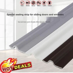 6M Self Adhesive Sealing Strip for Sliding Windows Door Acoustic Soundproof Foam Seal Tape Weather Stripping Gap Filler Artifact