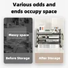 Thickened Foldable File Rack Metal File Frame Office Desktop Multi-Layer File Folder Storage Box Office Supplies Complete File 3