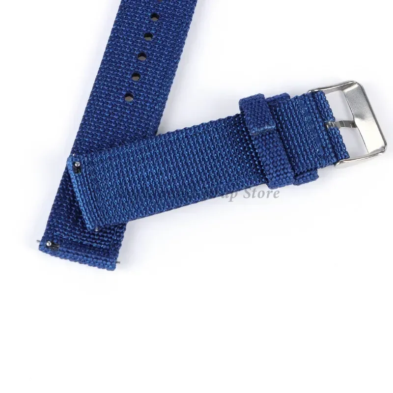 Universal Nylon Canvas Quick Release Watch Band - Sporty Replacement Strap