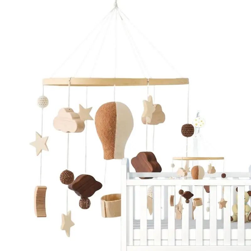 

Crib Mobile Crib Hanger Toy Educational Wind Chime Bed Bell Nursery Mobiles Sleeping Toy For Kids For 0-3 Years Old