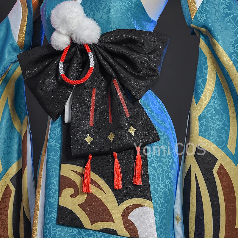 ִϸ̼  Genshin Impact Gorou Geo Bow Ivitation ̽   Ƽ 巹 ڽ ǻ ҷ   īϹ Cos