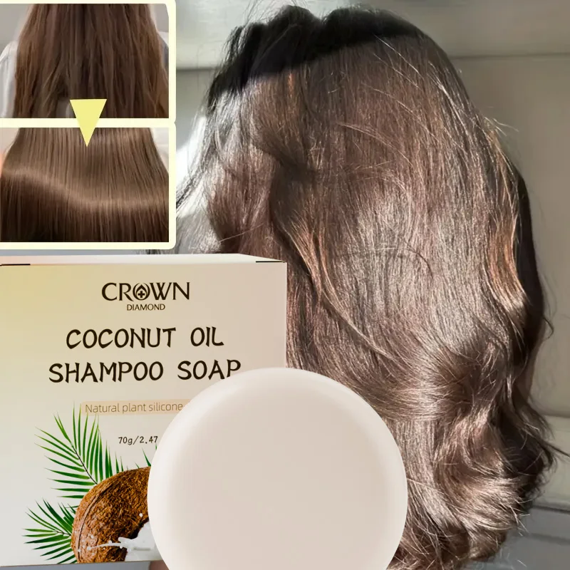 2 in 1 Coconut Shampoo & Conditioner for Hair Growth Moisturizing Scalp Deep Cleansing to Strengthen Hair of Rosemary Shampoo