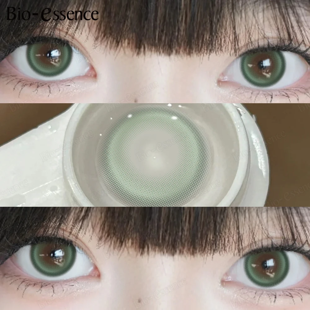 Bio-essence Vibrant Blue & Pink Colored Contact Lenses - High Quality, Free Shipping