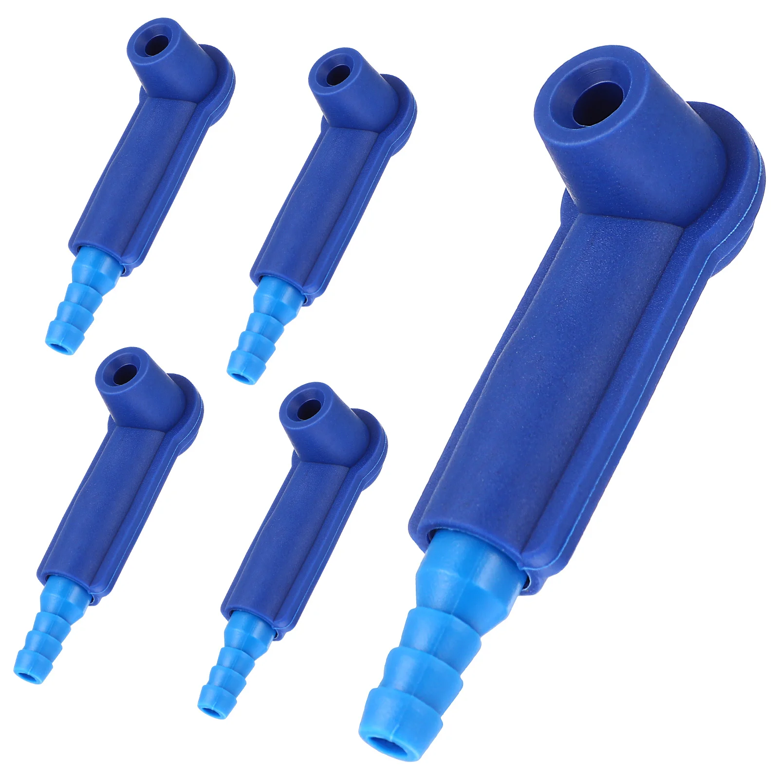 

5 Pcs Suction Pipe Joint Brake Oil Changer Cars Fluid Exchange Adapters Truck Accessories Vehicles Bleeder Drain Pump Connector