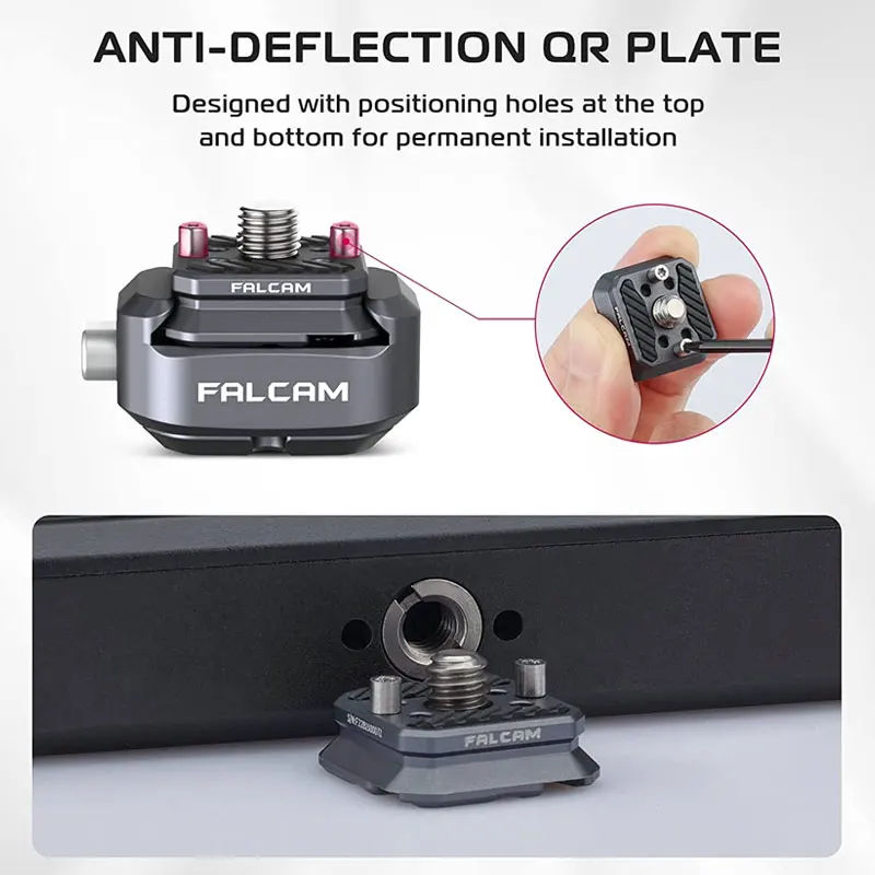 Ulanzi-falcam F22 Quick Release System Arca Swiss Braçadeira Placa para Nikon Canon Sony Dslr Câmera Tripé Gaiola - Image 3