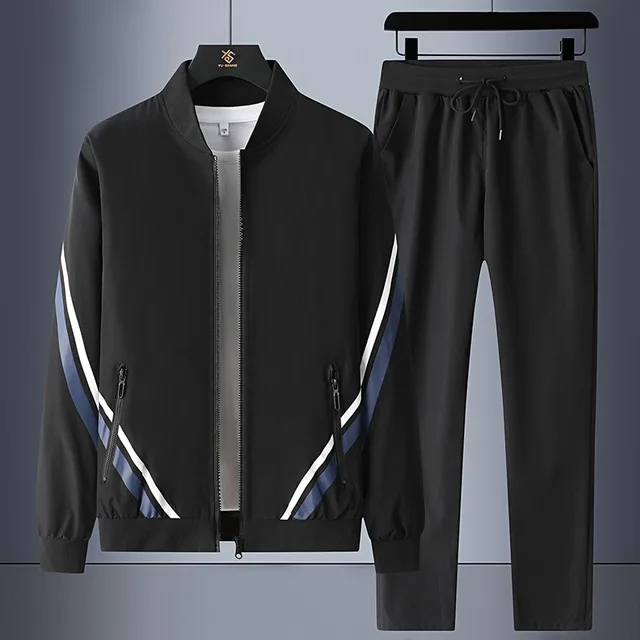 2022 Men s Set Tracksuit Sportswear Joggers: Stay Stylish and Comfortable