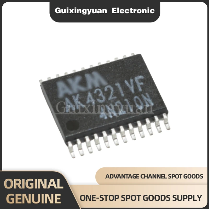 

[2pcs]100% New AK4321VF K4321VF TSSOP24 Chip