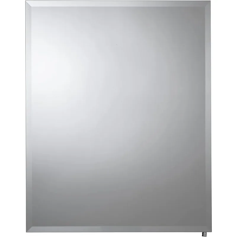 

Croydex Winster 20-Inch x 16-Inch Recessed or Surface Mount Medicine Cabinet with Hang 'N' Lock Fitting System, Aluminum, Silver