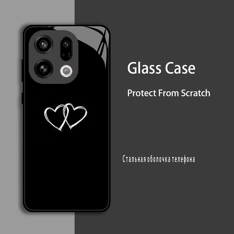 Enhanced Shockproof Tempered Glass Protective Case Cover with Bumper