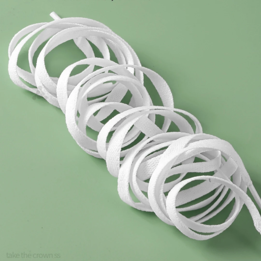 Enhanced Shoelaces for Kids' Sneakers - Flat Thick Design for Basketball Shoes