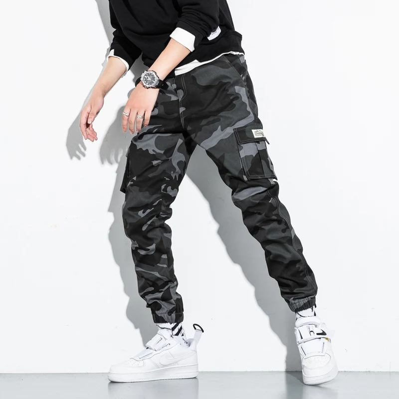 

2022Men Camouflage Jogger Cargo Pants Outdoor Tactical Military Pant Casual Streetwear Pockets Pants Men Trouser Big Size 7XL
