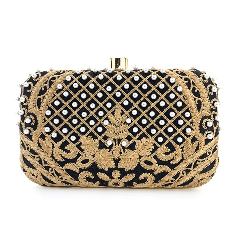 

Женская вечерняя сумка, Свадебный клатч с вышивкой, женская свадебная сумка на выпускной, сумки через плечо, кошелек со съемной цепочкой