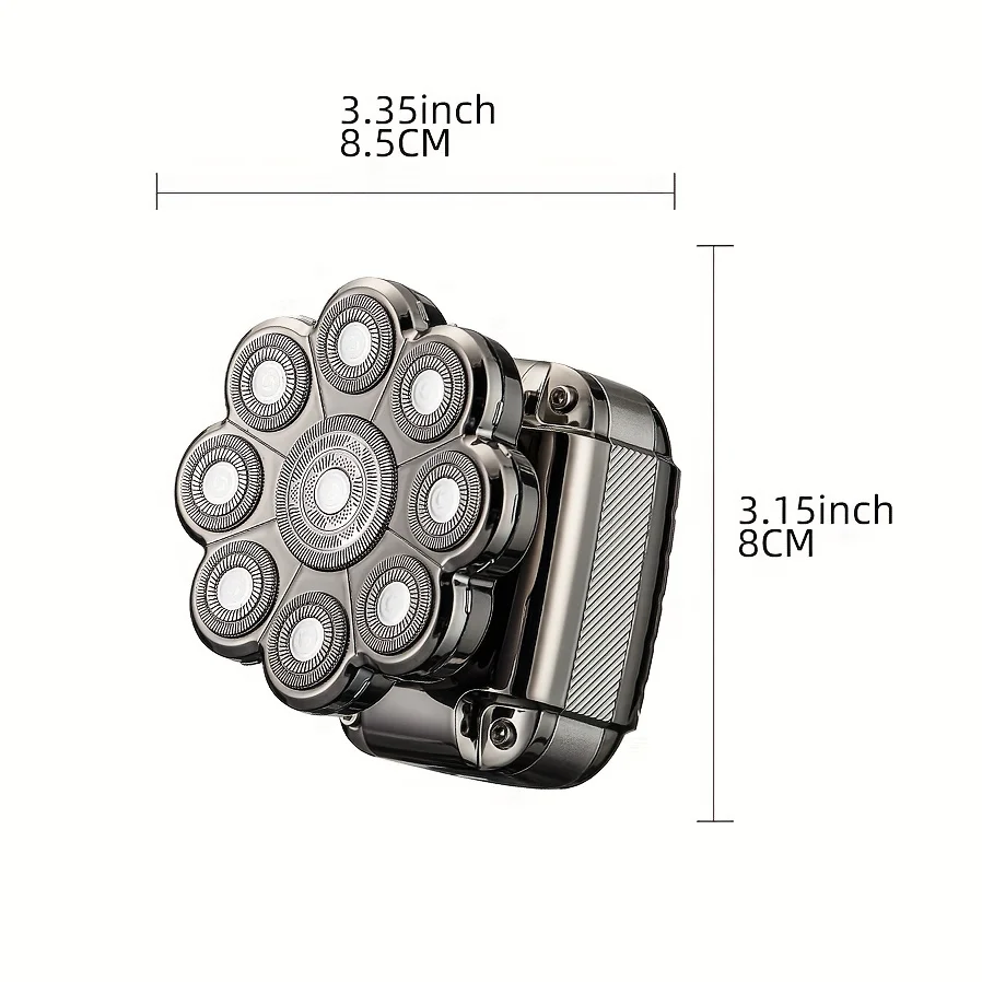 Men’s multifunctional trimming set, USB portable charging bald shaver BEST SELLERS