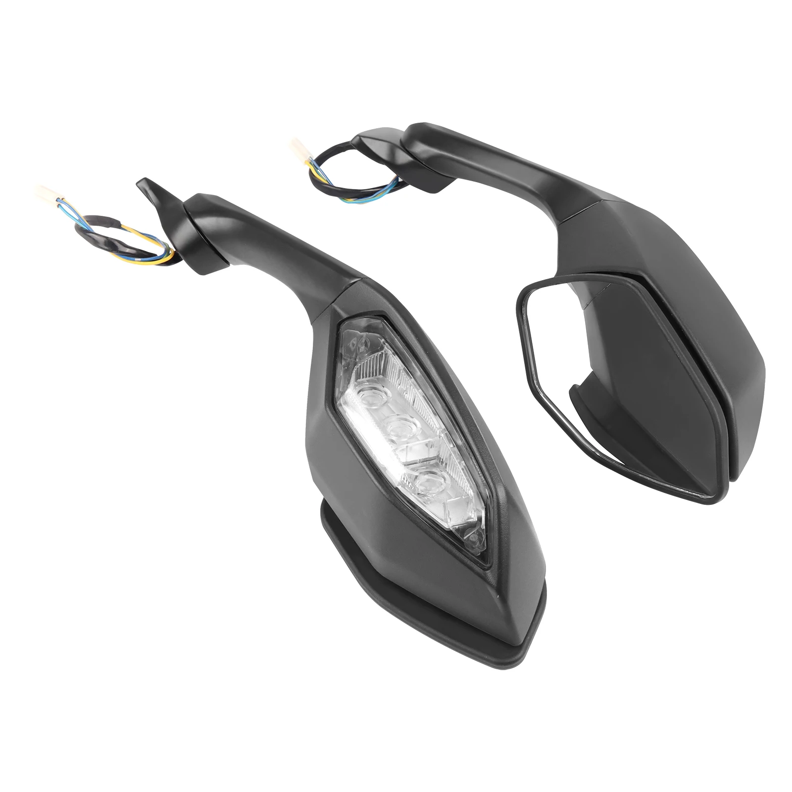 야마하 YZF-R7 2021-2025 YZFR9 2024-2025 YZF R7 YZF R9 모토 접이식 방향지시등 사이드 케이스용 백미러