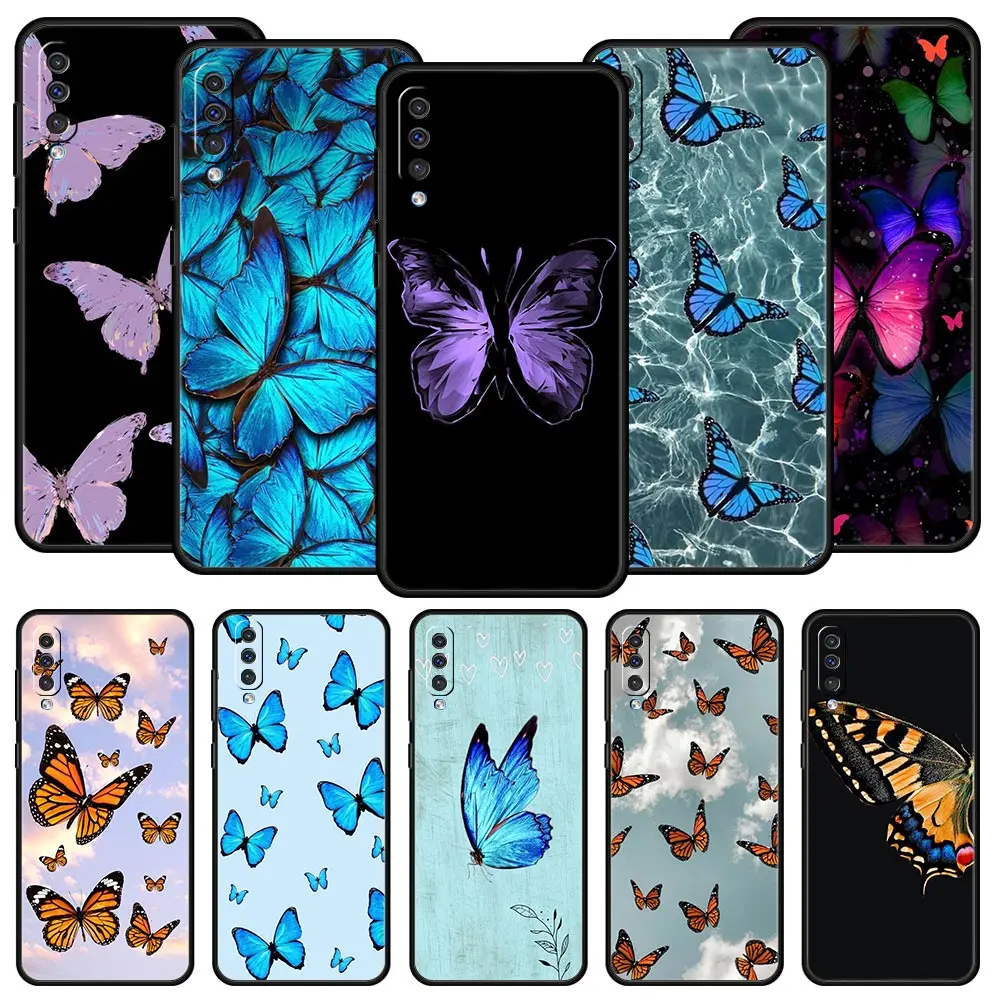 Butterfly Soft Silicone Phone Case Cover