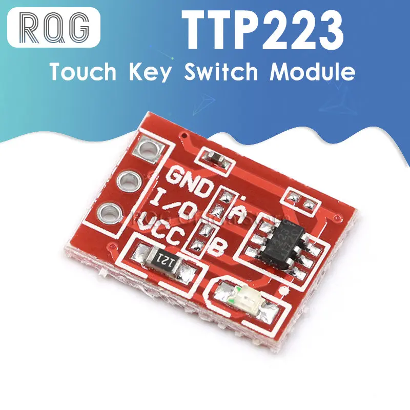 NEW-TTP223-Touch-button-Module-Capacitor-type-Single-Channel-Self ...