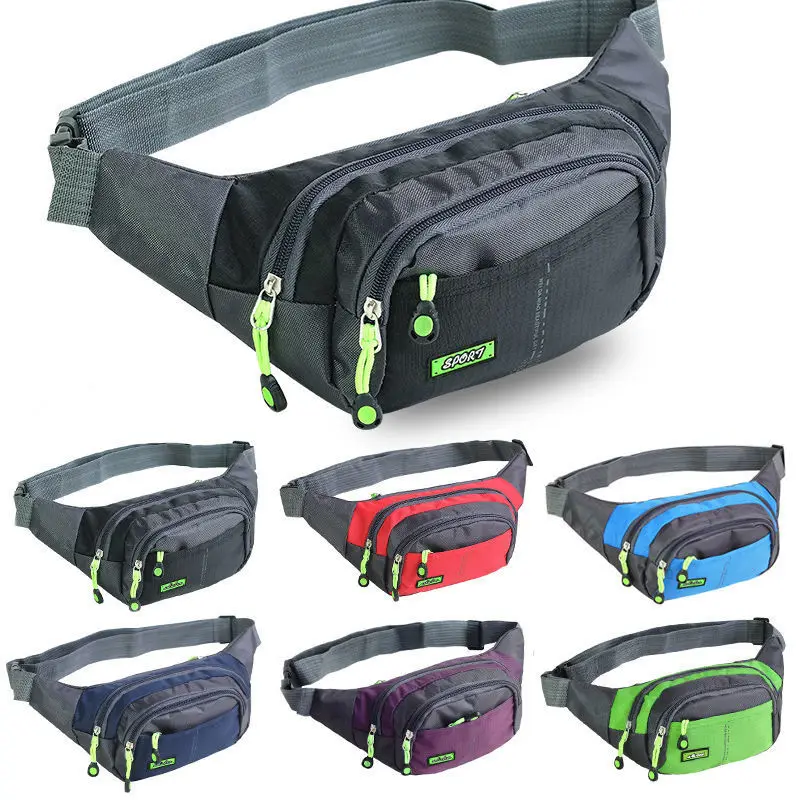 sports bag running waist bag pocket jogging portab Waist Hip Belt Bag
