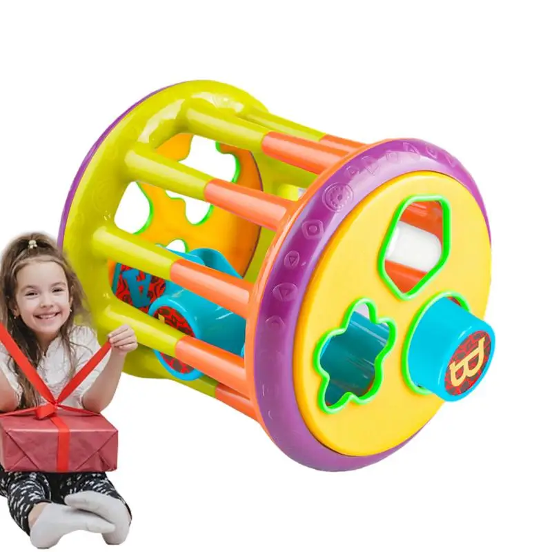 

Montessori Activity Cube Shape Sorter Matching Game Fine Motor Toys Preschool Learning Educational Toys Color Sorting Toys For