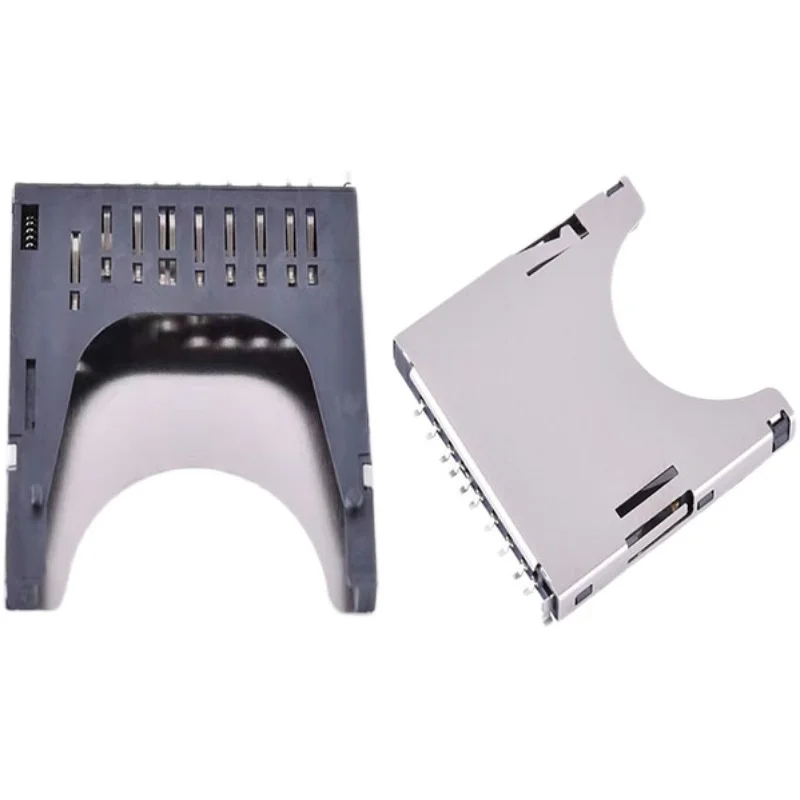 

5pcs SD Card Connector 2 in 1 MMC SD Card Slot Self Push/Pop-up 11P Welding Foot