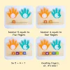 Finger Counting Math Toys for Toddler Montessori Educational Learning Number Blocks Toy Arithmetic Teaching Aids Kids Gift 5