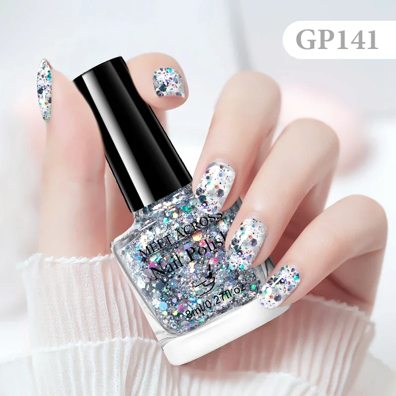 Vibrant Quick-Dry Water-Based Nail Polish Collection - 48 Long-Lasting Colors