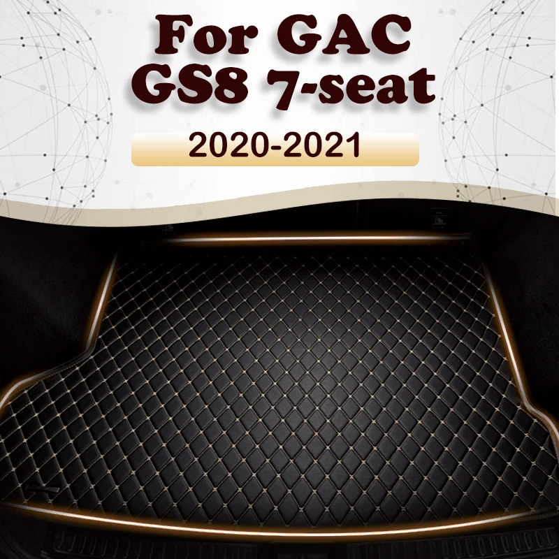 

Car Trunk Mat For GAC Trumpchi GS8 7-Seat 2020 2021 Custom Car Accessories Auto Interior Decoration