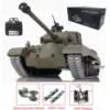 HENG LONG M26 Pershing RTR RC Tank 3838 1/16 Scale 7.0 Upgraded Metal Tracks Gearbox Idler Remote Controller Toys TH17304-SMT4 1