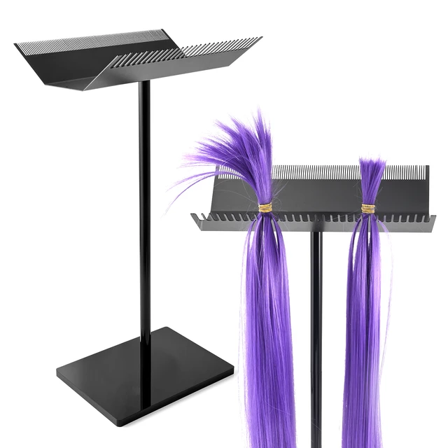 EHDIS Hair Extension Holder for Styling Hair Stands Stainless