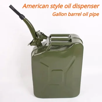 Metal and Rubber Pouring Spout with Flexible Nozzle for 5L Jerry Cans 1