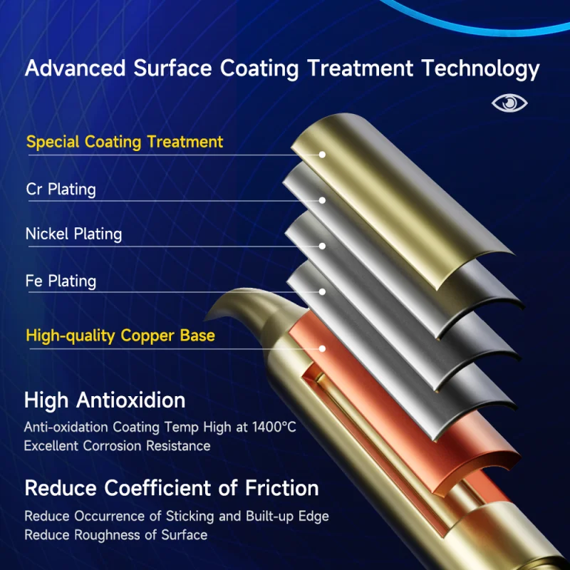 클리어런스_5개입 HISEECON C210 납땜 인두팁 JBC Sugon T26D 용접 스테이션용 빠른 가열 팁 002 020 018 휴대폰 수리용