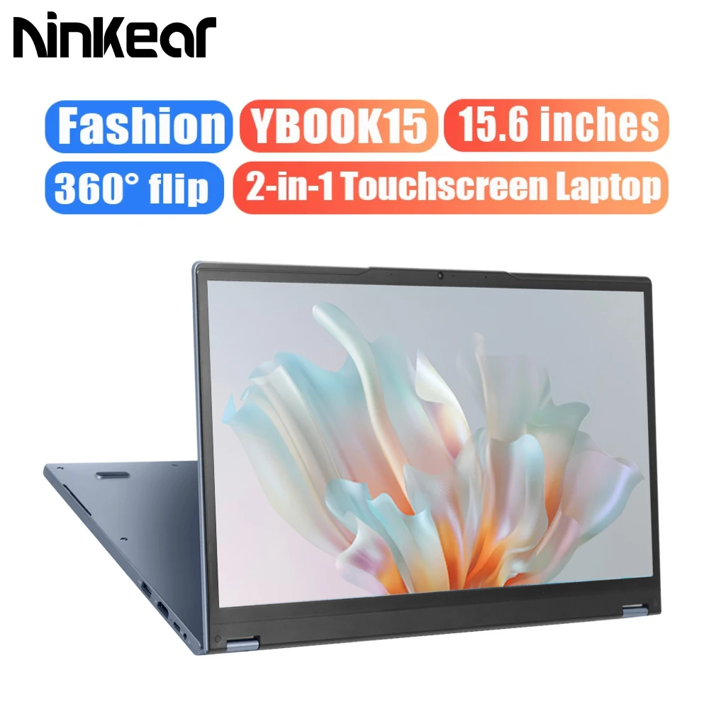 Ninkear 2 in 1 Laptop YBOOK 15 The best Christmas gift AMD Ryzen 3 3200U 16GB DDR4 + 512GB SSD 15.6inch 360 Degree Flip
