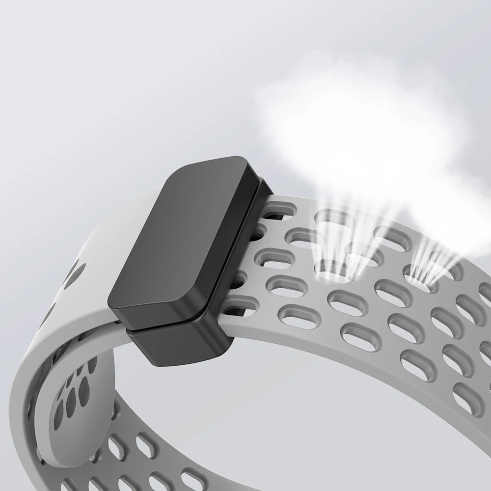 Versatile Silicone Strap with Magnetic Closure for Smartwatches - Available in Multiple Sizes