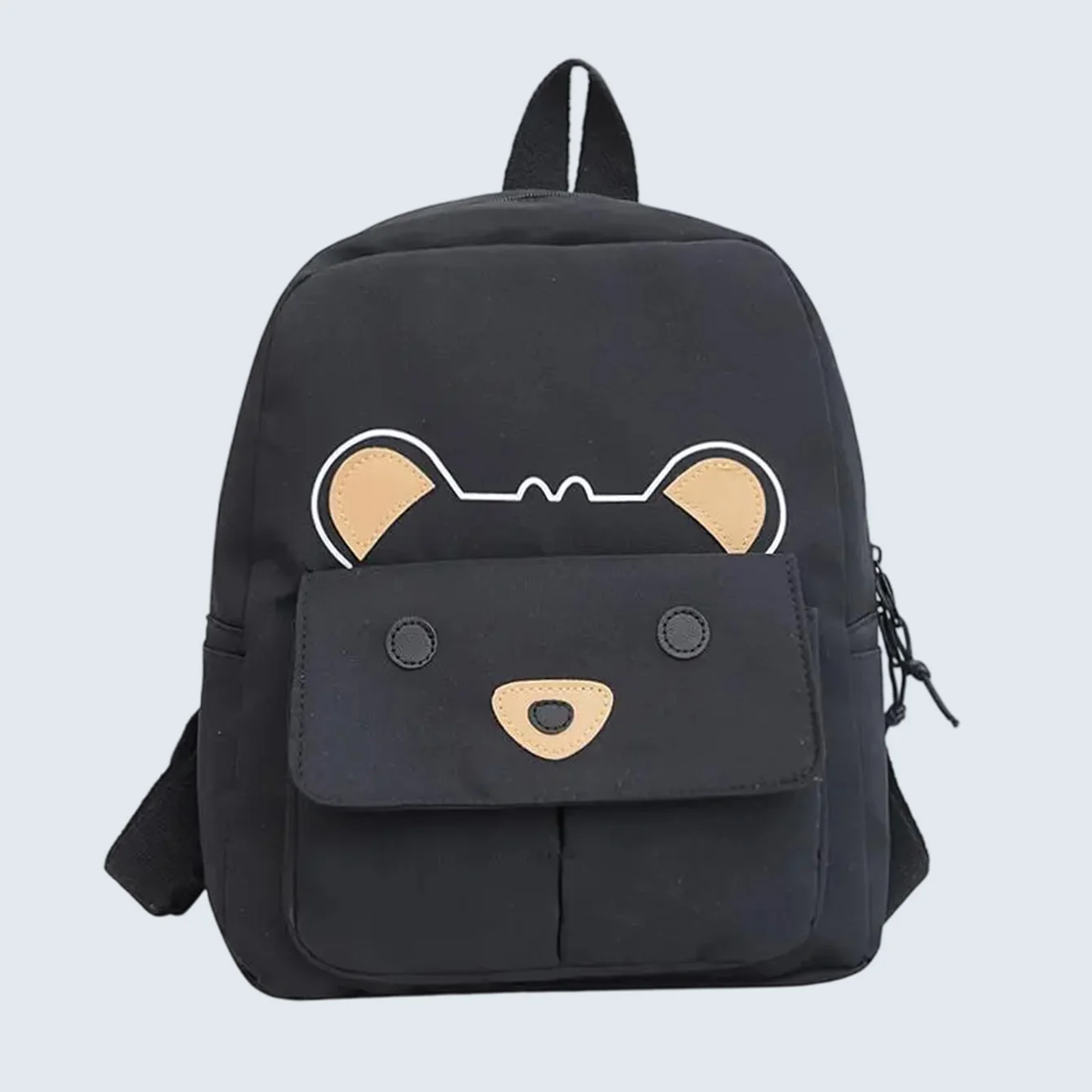 Adorable Bear-Inspired Backpack with Personalized Embroidery and Spacious Interior for Autumn Adventures and Everyday Use