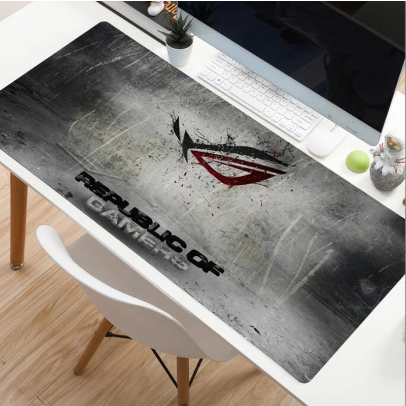 

Viviration ROG Design Rubber Gaming Mousepad Desk Mat Locked Edge Keyboard Mice Mausepad Alfombrillas De Raton Carpets Wholesale