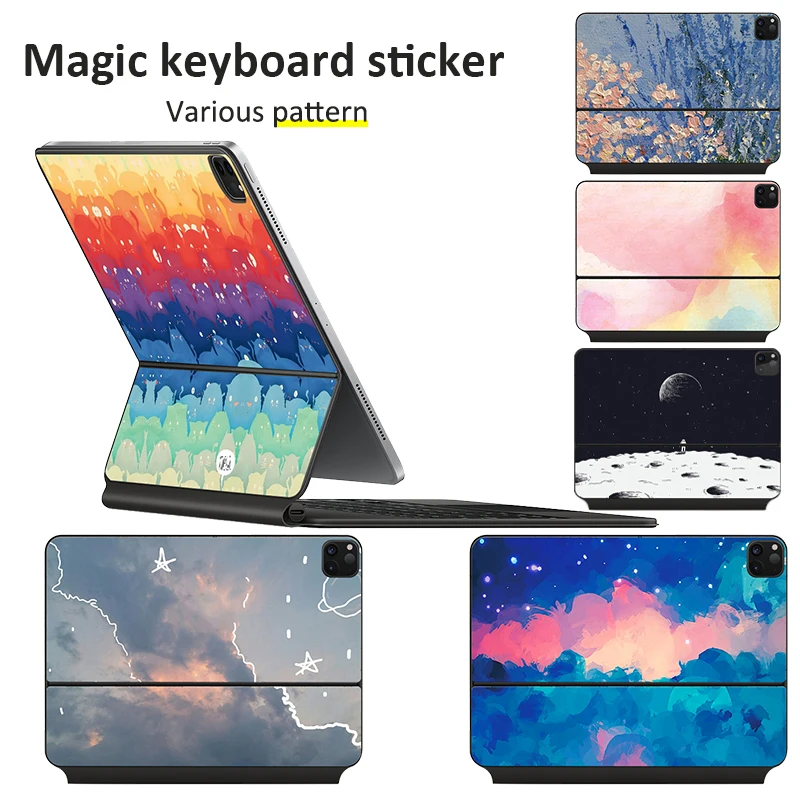 Film Cover Voor Magic Keyboard Skin Sticker 2022 Ipad Pro6 11/2021 Ipad 12.9 Inch Sticker Decal Protective Cover Toetsenbord Cover 5