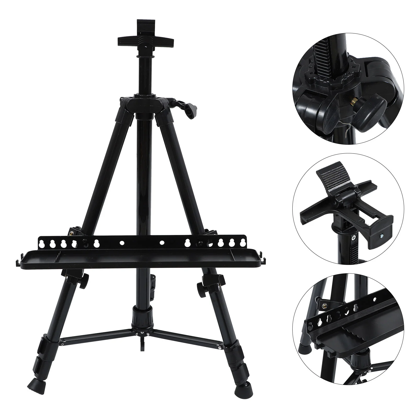  Sketch Board Holder Painting Easel Stand Aluminum Easel Stand  Floor Easel Stand Artist Tripod Stand Tripod Art Stand Metal Stand Fall to  The Ground Aluminum Alloy Display Rack : Office Products