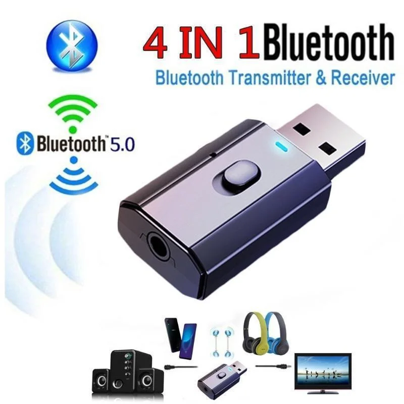 Wireless Bluetooth Audio Adapter with 5.0 Connectivity