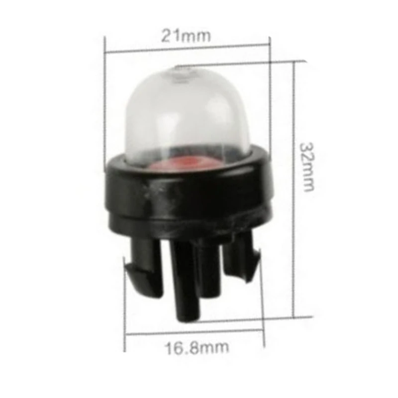Fuel Pump Primer Bulb Aleekit 1/2/5/10Pcs Petrol Snap In for Chainsaws Blowers Trimmer Carburetor