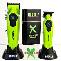 Professional Electric Hair Clipper Trimmer Shaver BRDCLIP X Series Set Gradient Salon Hair Styling Tool DLC Coated Fade Blade 1
