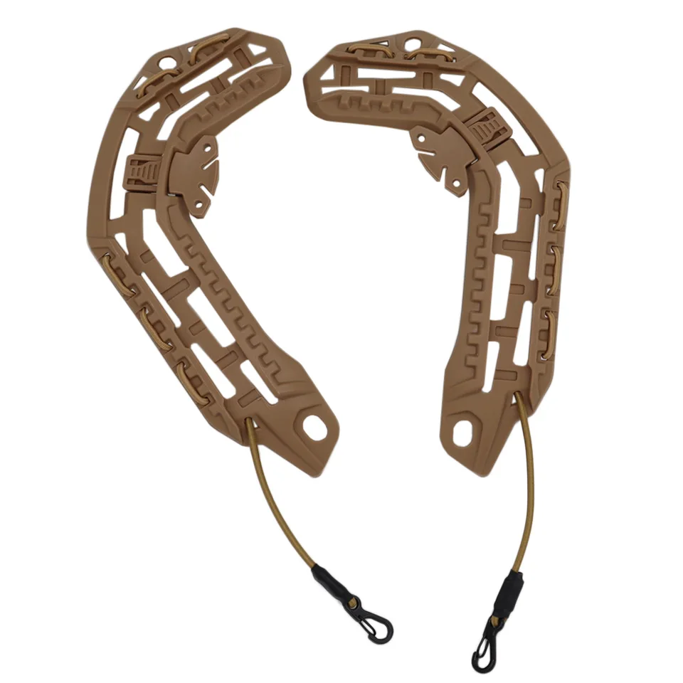 Tactical Fast ARC Helm Side Rail Guide Mount Helm Accessoire Zwart