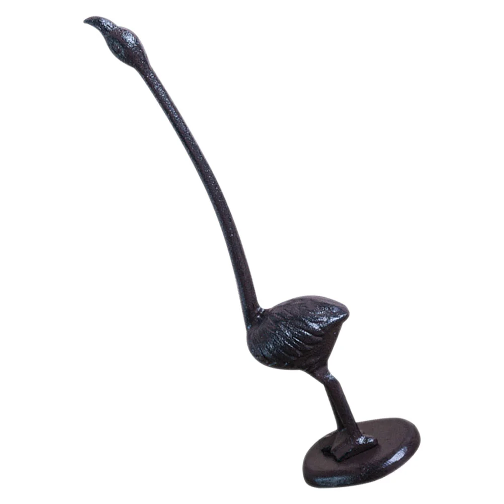 

Animal Shape Metal Paper Roll Holder Countertop Roll Paper Stand Iron Paper Towel Organizer