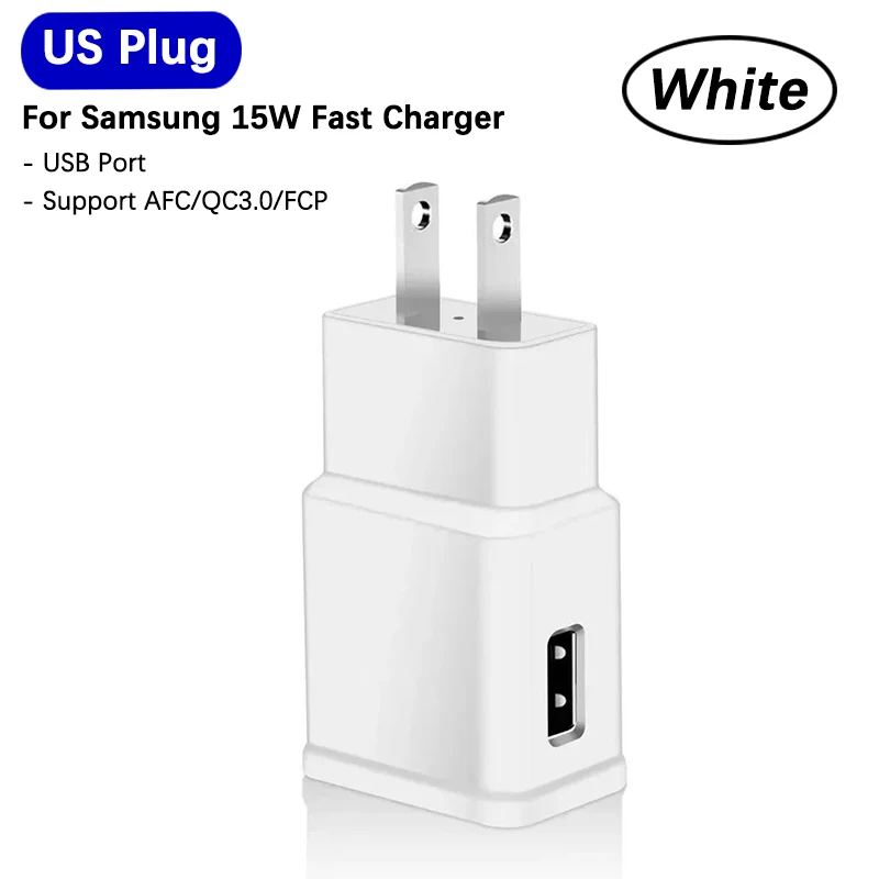 Samsung 15W Super Fast Charger EU/US Travel Power Adapter