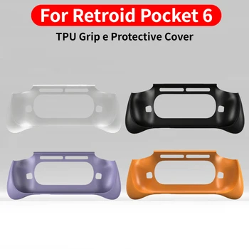 Custodia protettiva per console stampata in 3D per Retroid Pocket 6, impugnatura in TPU, design ergonomico e confortevole per il controller