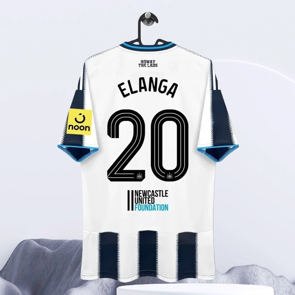 2526 Jersey Casual Sporty T-shirt Chelsea Boys' and Girls' Children's Football Quick-drying Print Newcastle United