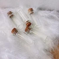 45/70/108 Pcs 10ml Glass Bottles 11x22x50mm Mini Corked Jars DIY Home Decor Storage Craft Wedding Favors Tiny Vial Sets 2