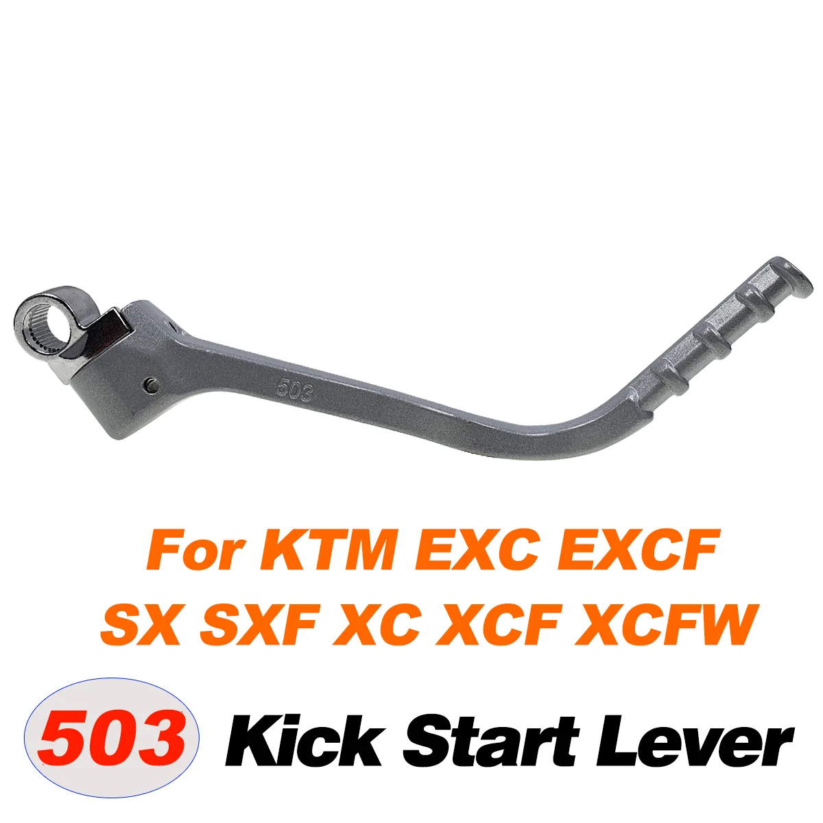 Motocross Kick Start Starter Hebel Pedal Für KTM 250 300 350 400 450 500 525 530 EXC EXC-F XC XC-F XCW XCW-F SX SX-F 1998-2019 – Detail 6