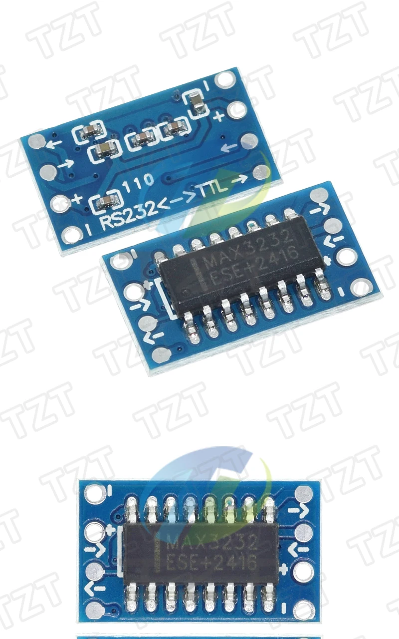 TZT 1/3/5PCS mini RS232 MAX3232 Ebenen zu TTL ebene konverter bord serielle konverter bord Dropshipping – Detail 3