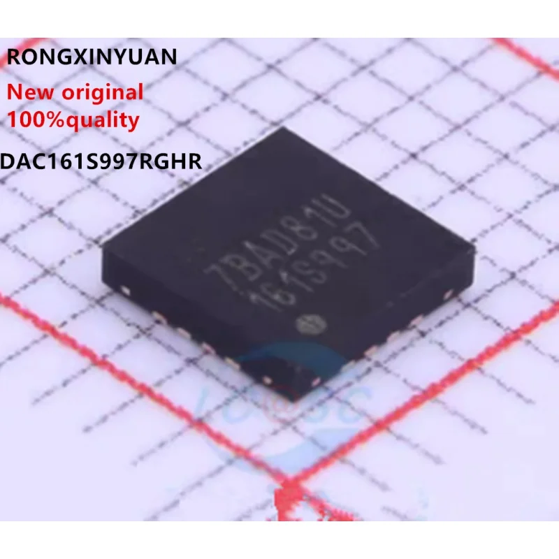 1PCS-10PCS Originalcode: 161S997 Datenerfassungschip DAC161S997RGHR WQFN-16 DAC161S997 WQFN16