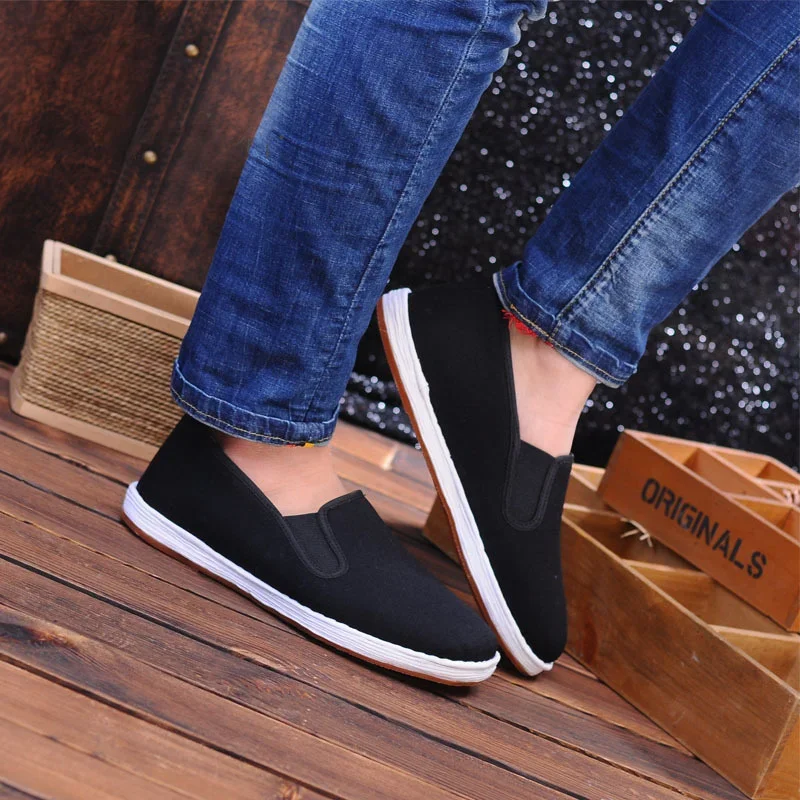 Melaleuca Cotten Shoes Handmade Breathable Thousand Layer Sole Martial Arts Shoes Adaily Wear