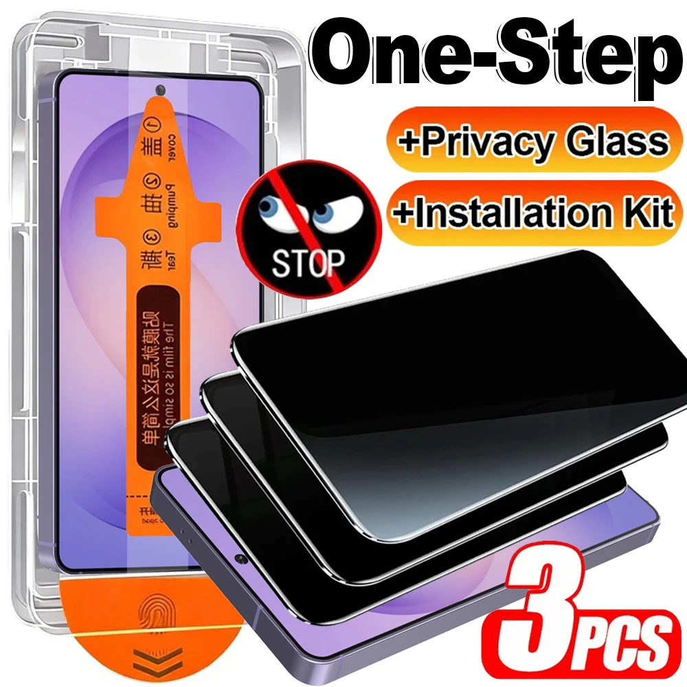 Anti-Spy Tempered Glass Privacy Screen Protectors
